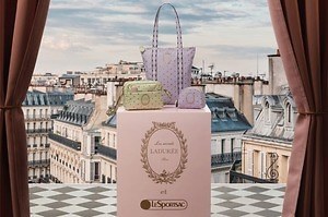 スクレ・ラデュレ×レスポートサック「マカロンカラー」のバッグ 