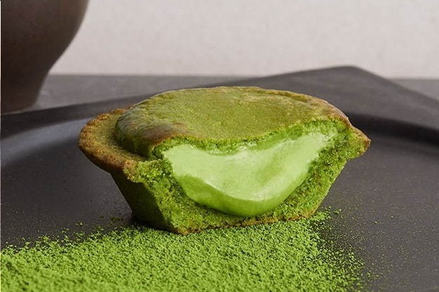 ベイク チーズタルト「焼きたて抹茶チーズタルト」