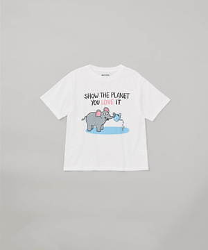 ミュベールのアニマルTシャツ - イルカやゾウをモチーフに ...