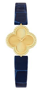 ヴァンクリーフ スウィートアルハンブラウォッチ レザーストラップ ヴァンクリーフ＆アーペル Van Cleef & Arpels スウィート