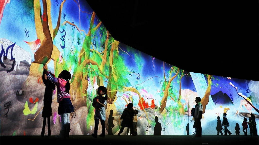 広島で「チームラボ 学ぶ！未来の遊園地と、花と共に生きる動物達」体験型デジタルアート展｜写真5