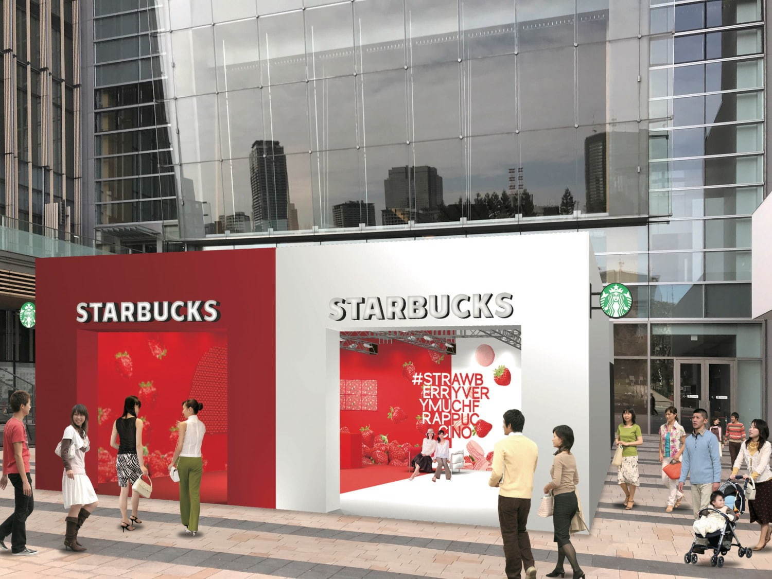 スタバ“本物以上のイチゴ感”を楽しむ苺づくしのフラペチーノ - 赤＆白の2種で再登場｜写真11