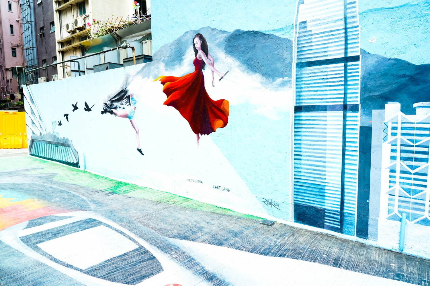 香港のストリートアートに注目 - 中環エリア・香取慎吾の壁画などおすすめ観光フォトスポット｜写真15