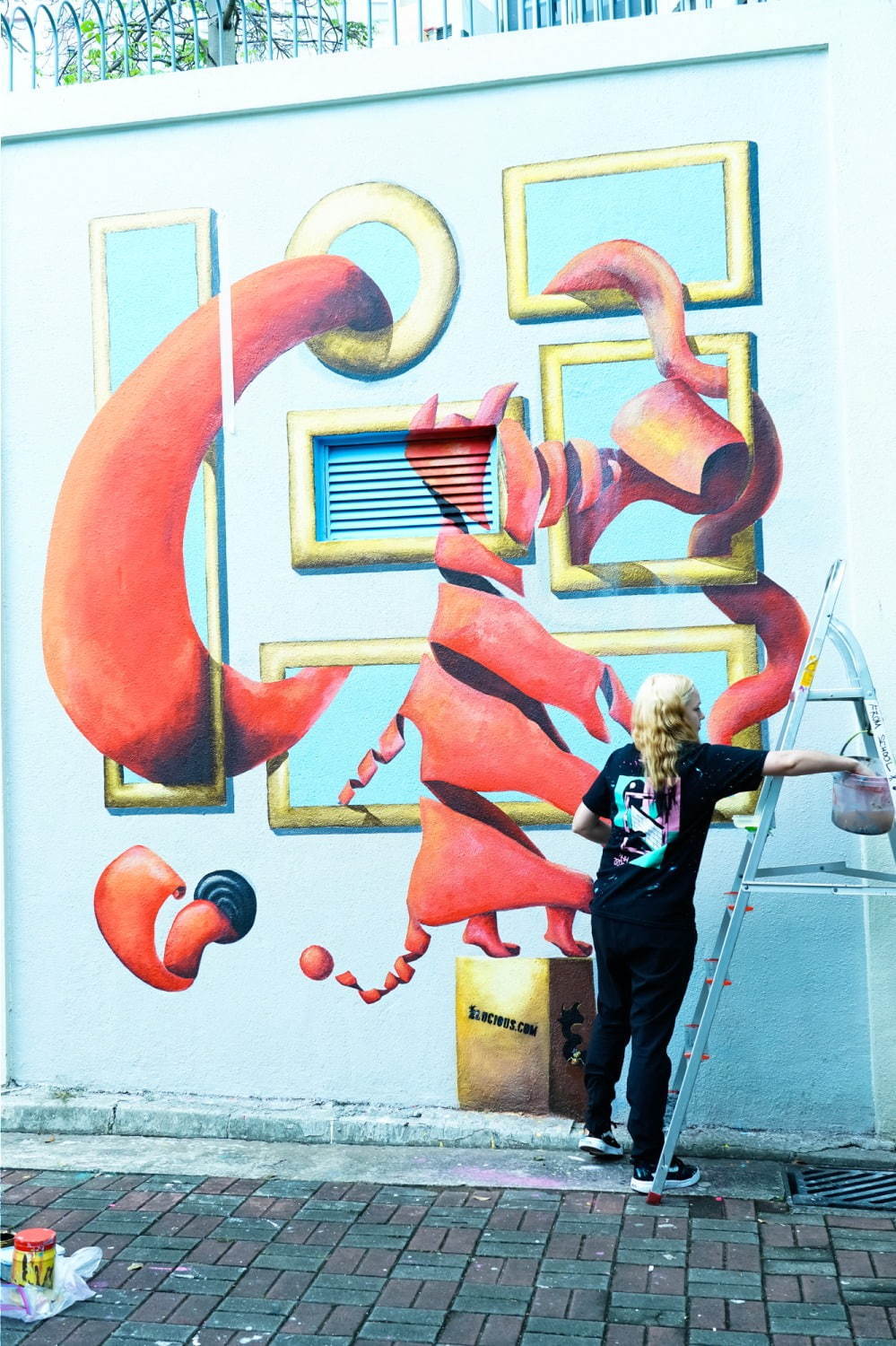 香港のストリートアートに注目 - 中環エリア・香取慎吾の壁画などおすすめ観光フォトスポット｜写真7