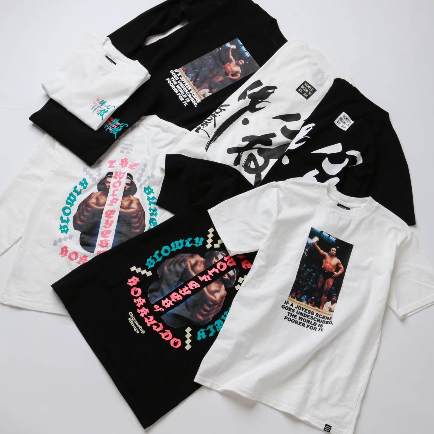 千代の富士×サンパーズ ニューヨークのコラボTシャツ、第58代横綱のグラフィックをデザイン｜写真31