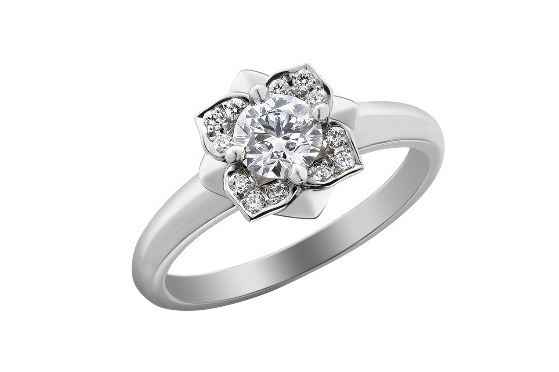 ブライダルリング｜ナチュア & ニコライ バーグマン人気ブライダルリング「チューリップ」や「アジサイ」の婚約・結婚指輪