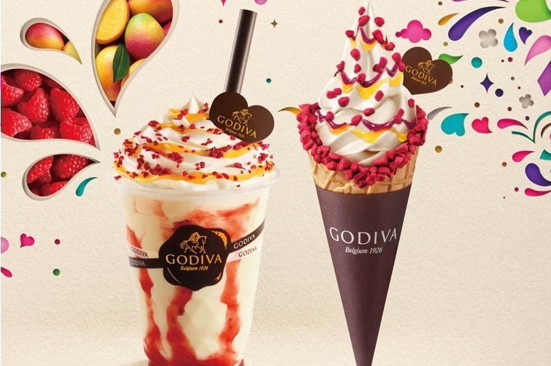 ゴディバ「ショコリキサー カーニバル ～ ホワイトチョコレート マンゴーラズベリー～」