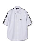 クリスチャンダダ×カッパ、ロゴテープ使用したストライプシャツやMA-1など｜写真9