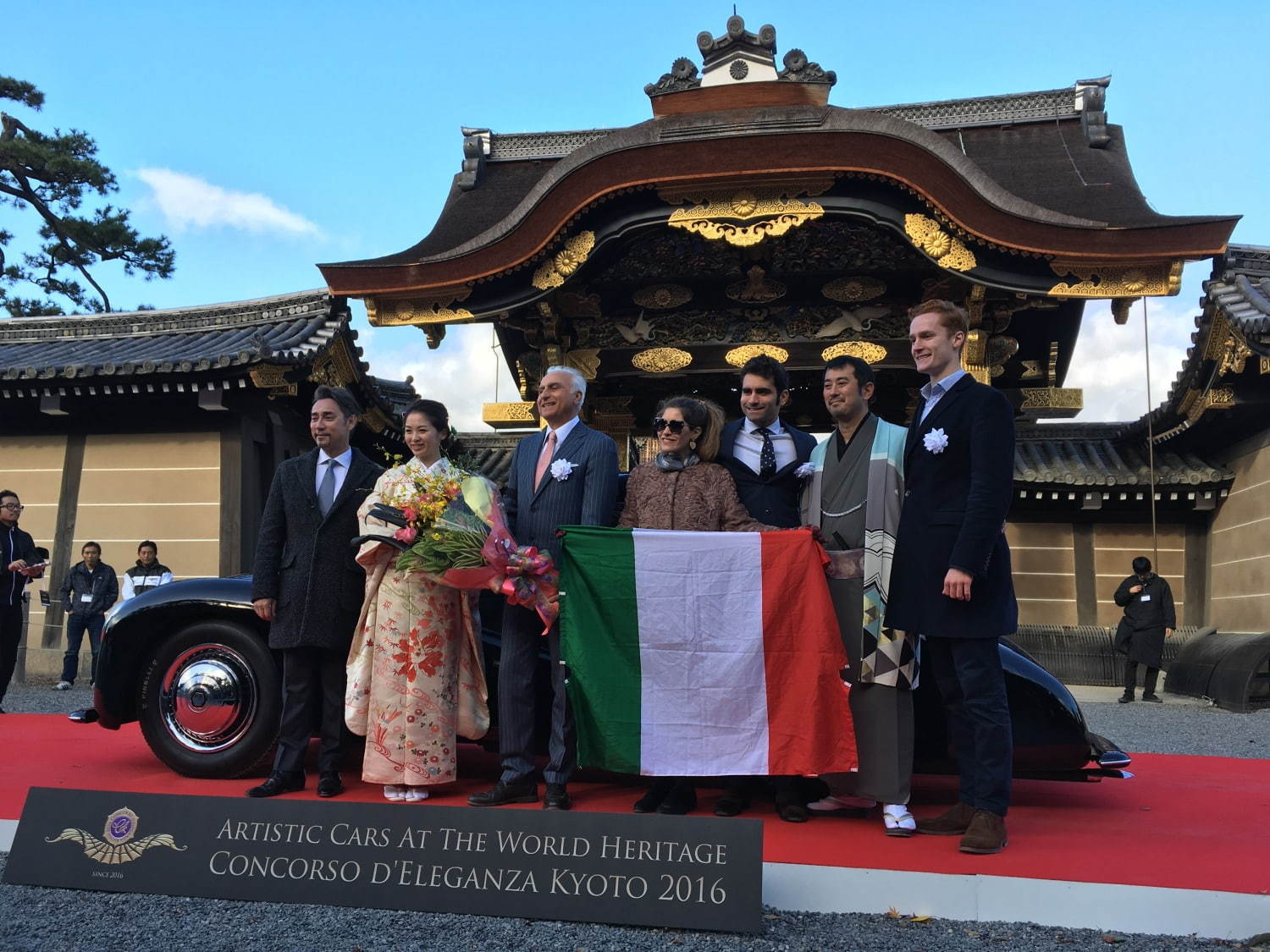 ビンテージカーの祭典「コンコルソ デレガンツァ」京都・二条城で、ランボルギーニなど世界の名車が集結｜写真13