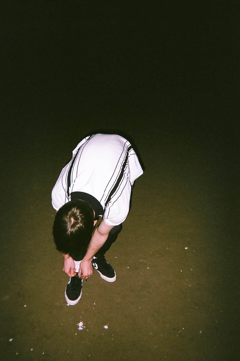 ラコステ× ビューティ＆ユース、ヴァイナルアーカイブ大北デザインのライン入りポロシャツ｜写真23