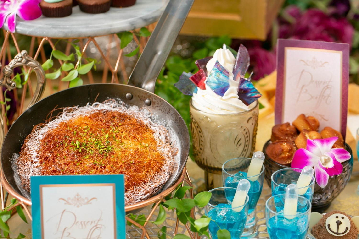 「アラジンと魔法のランプ デザートブッフェ」名古屋で、宮殿ケーキ＆自由に作れるキラキラカスタムパフェ｜写真12