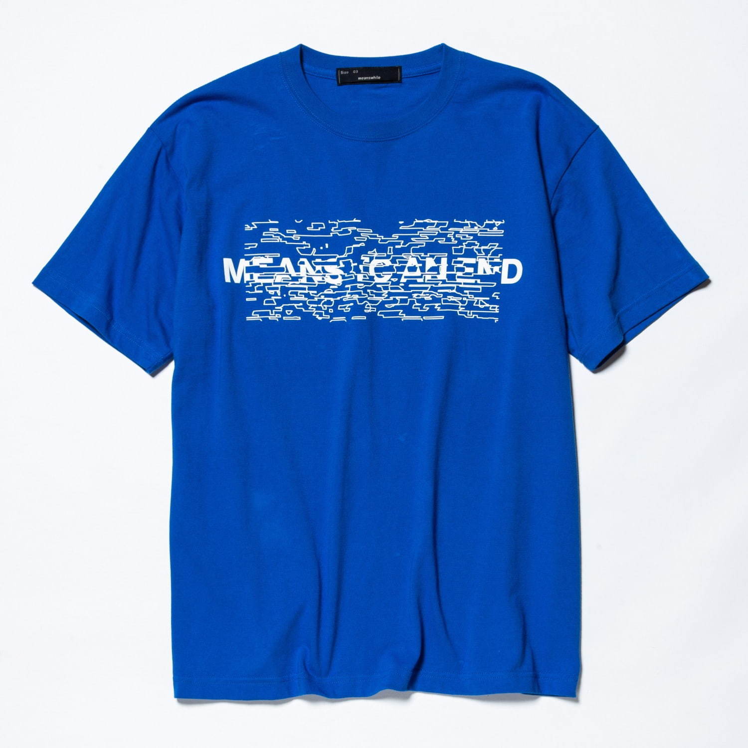 ミーンズワイル×Ray MasakiのコラボTシャツ＆パーカー、文字にモザイクをかけたデザイン｜写真35
