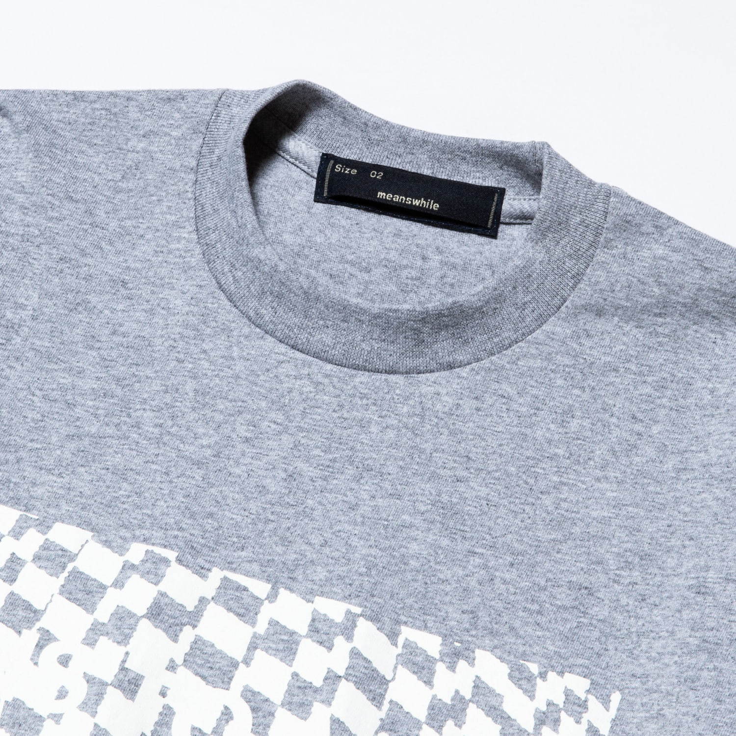 ミーンズワイル×Ray MasakiのコラボTシャツ＆パーカー、文字にモザイクをかけたデザイン｜写真19