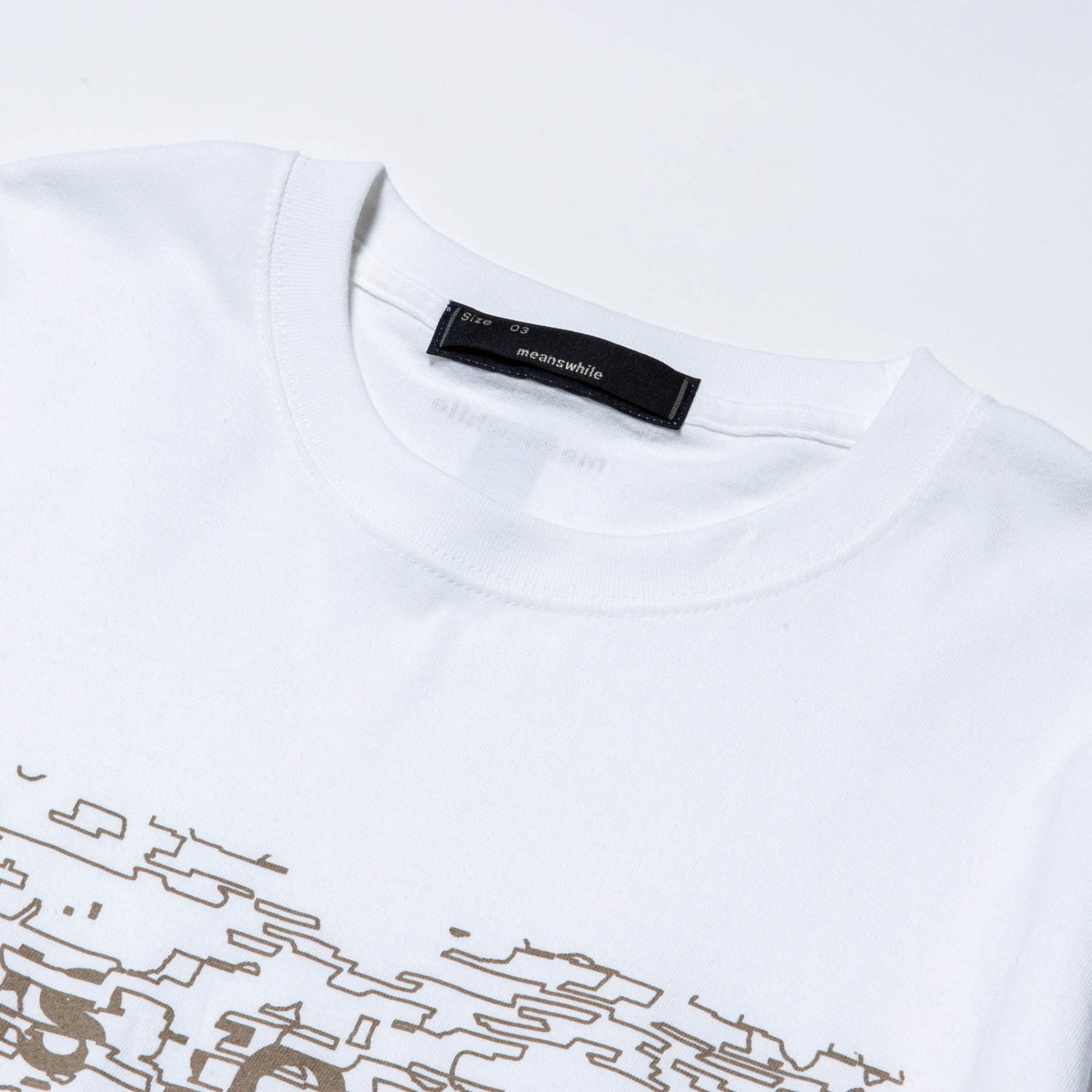ミーンズワイル×Ray MasakiのコラボTシャツ＆パーカー、文字にモザイクをかけたデザイン｜写真31