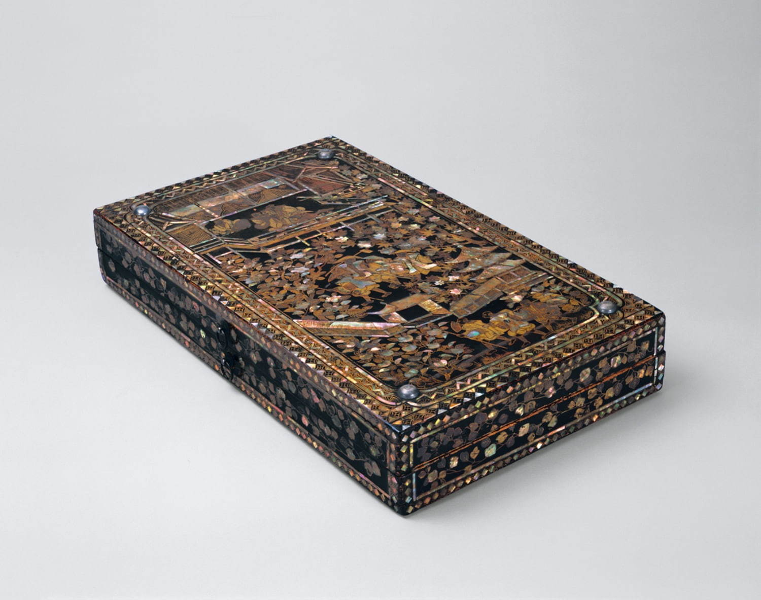 重要文化財 清水・住吉図蒔絵螺鈿西洋双六盤 一合 桃山時代 17世紀 サントリー美術館  ［全期間展示］