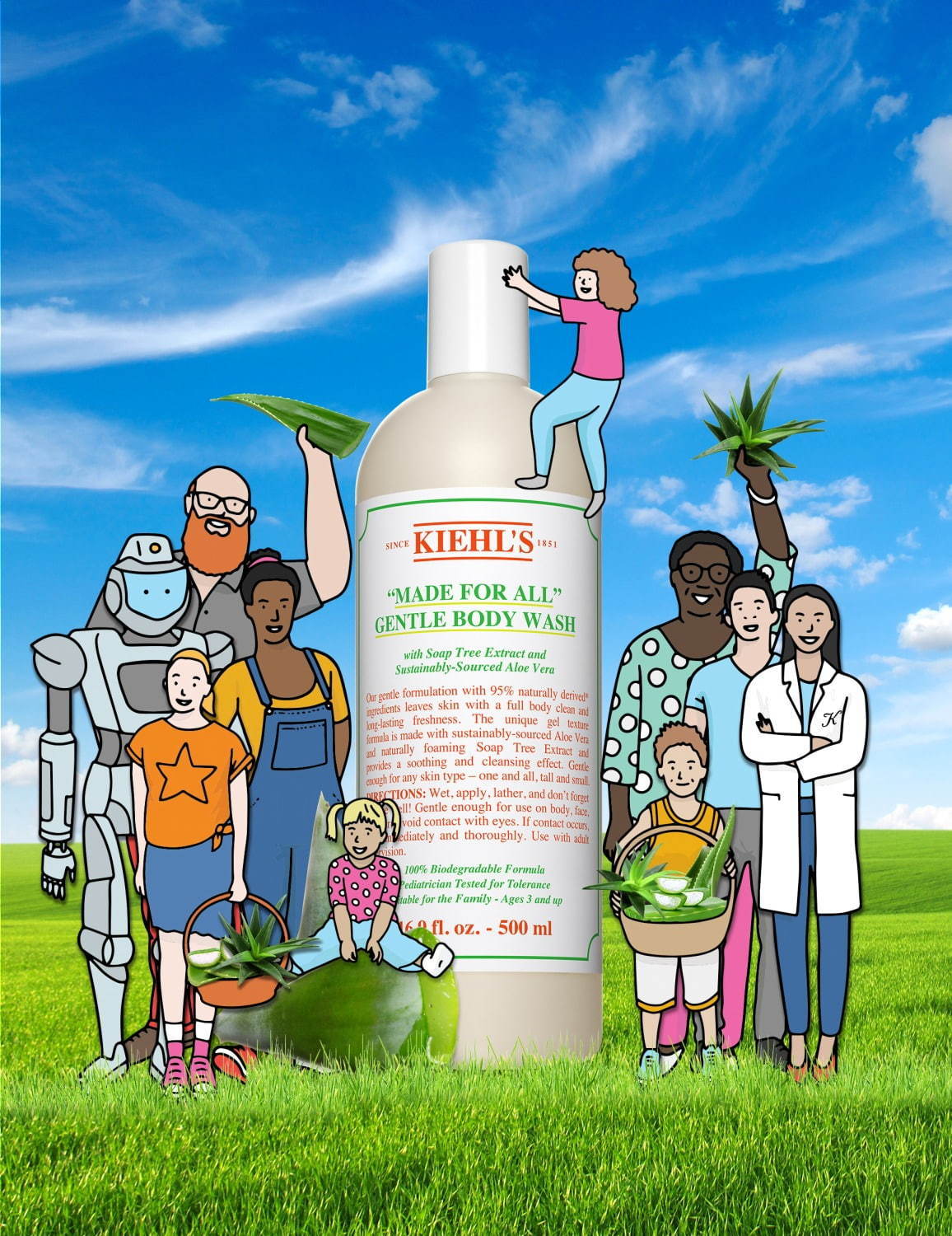 キールズ(KIEHL'S SINCE 1851) キールズ ジェントルボディ クレンザー｜写真1