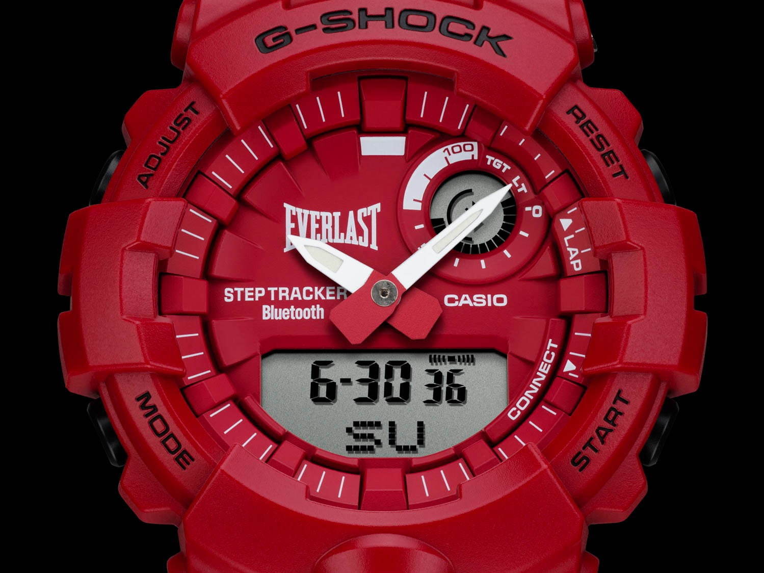 G-SHOCK×エバーラスト、ボクシンググローブの赤に染めたコラボ腕時計 -アプリ連携で運動サポート｜写真3