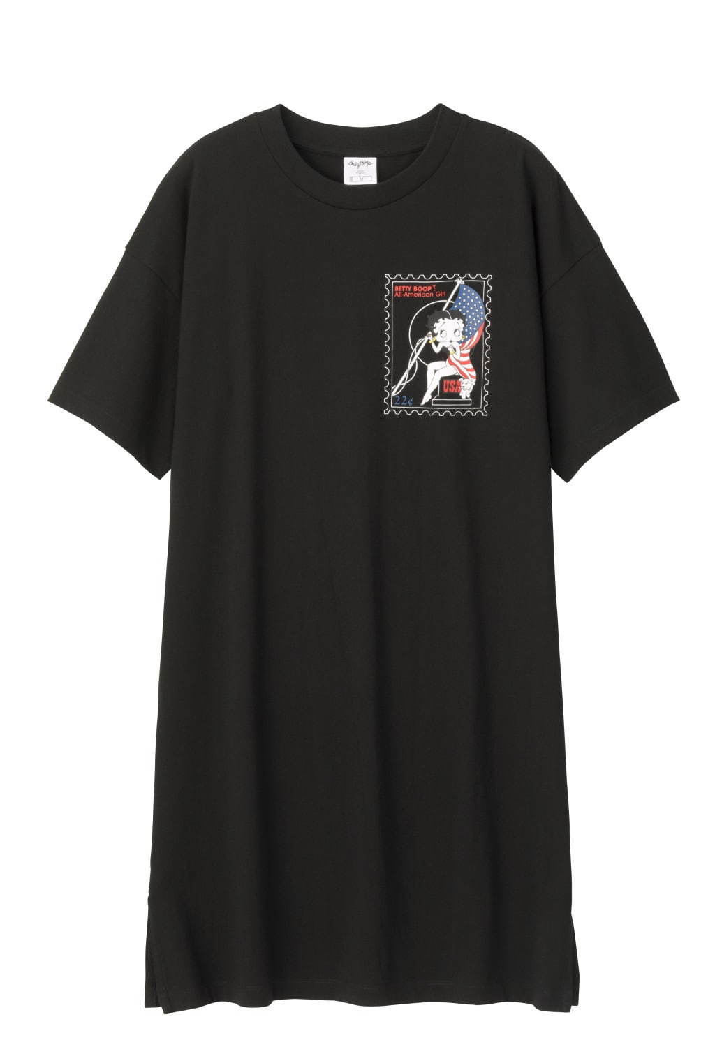 Gu ベティー ブープ オリーブ 初コラボtシャツ 人気キャラのイラスト ロゴを配して ファッションプレス