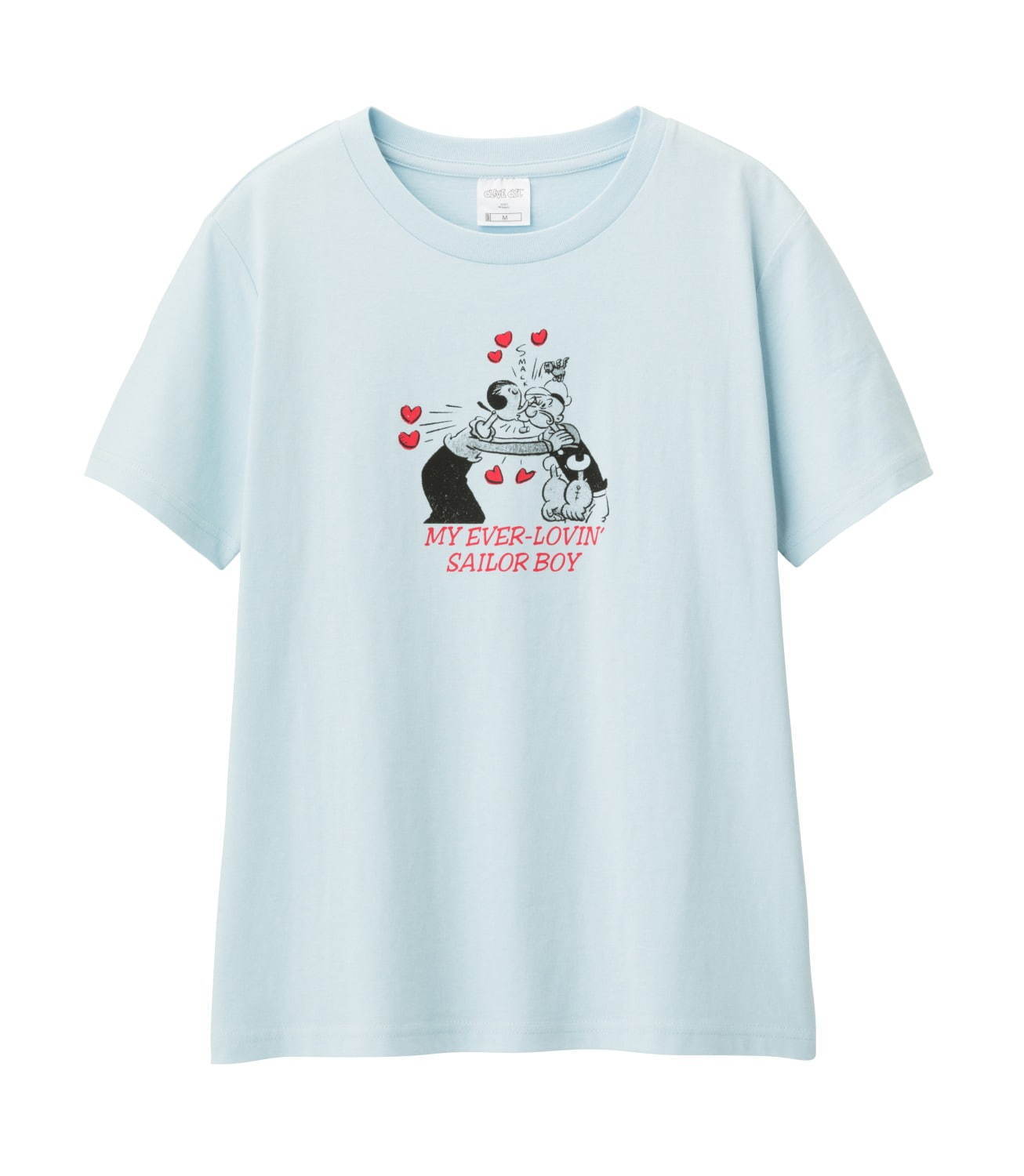 Gu ベティー ブープ オリーブ 初コラボtシャツ 人気キャラのイラスト ロゴを配して ファッションプレス