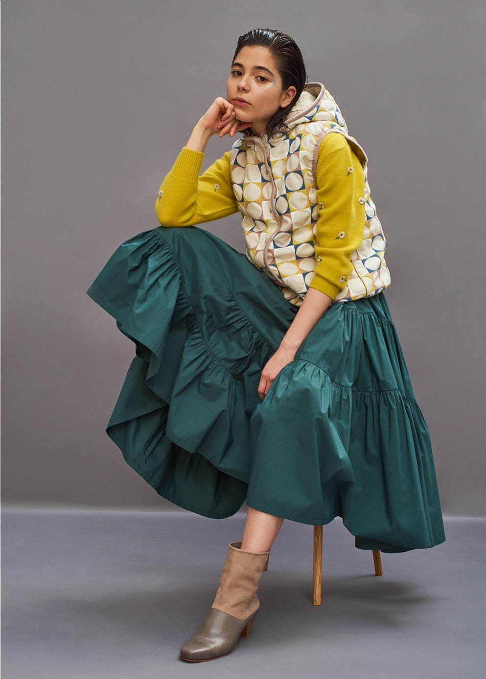 ミナ ペルホネン(minä perhonen) 2019-20年秋冬ウィメンズコレクション  - 写真28