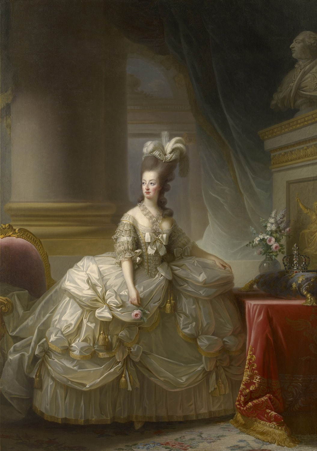 マリー・ルイーズ・エリザベト・ヴィジェ＝ルブラン《フランス王妃マリー・アントワネットの肖像》 1778年、油彩／カンヴァス ウィーン美術史美術館 Kunsthistorisches Museum, Wien