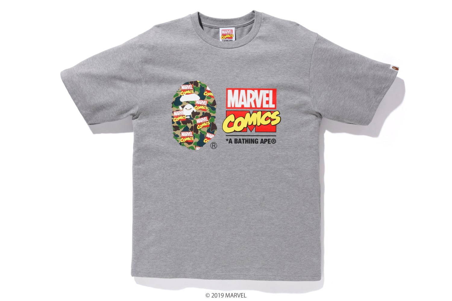 マーベル＆ベイプのコラボTシャツ、アイアンマンやキャプテン