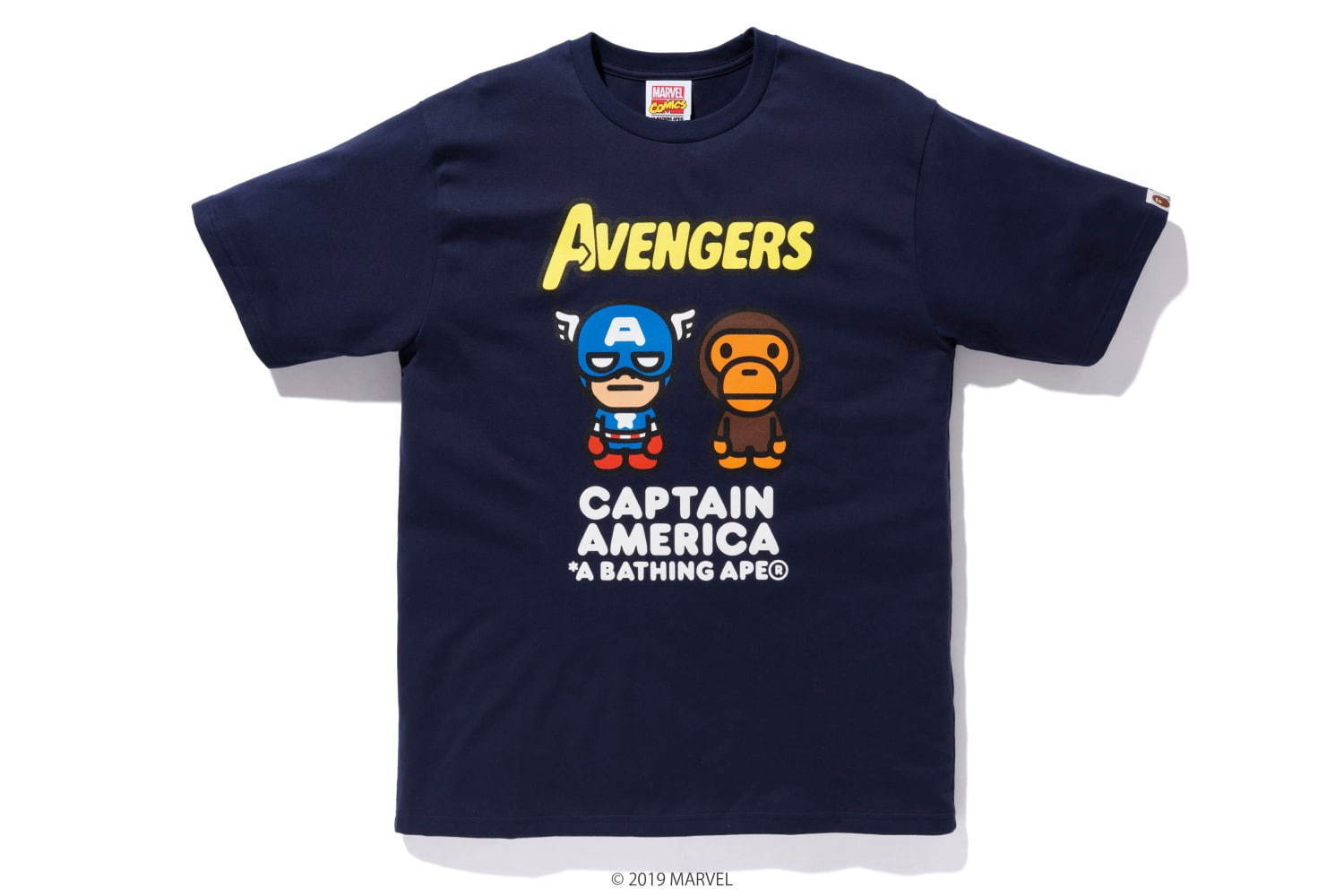 マーベル＆ベイプのコラボTシャツ、アイアンマンやキャプテン・アメリカをカモ柄グラフィックに｜写真19