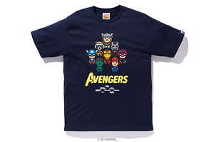 マーベル&ベイプのコラボTシャツ、アイアンマンやキャプテン・アメリカをカモ柄グラフィックに|写真15