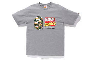 マーベル&ベイプのコラボTシャツ、アイアンマンやキャプテン・アメリカをカモ柄グラフィックに|写真4
