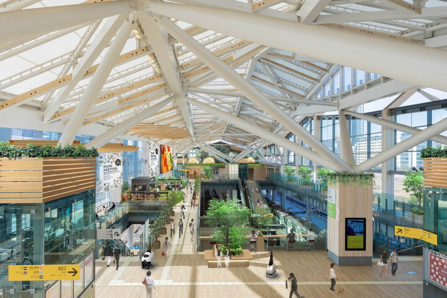 「高輪ゲートウェイシティ」高輪ゲートウェイ駅～泉岳寺駅直結の再開発、商業施設 ニュウマン高輪やホテル｜写真3