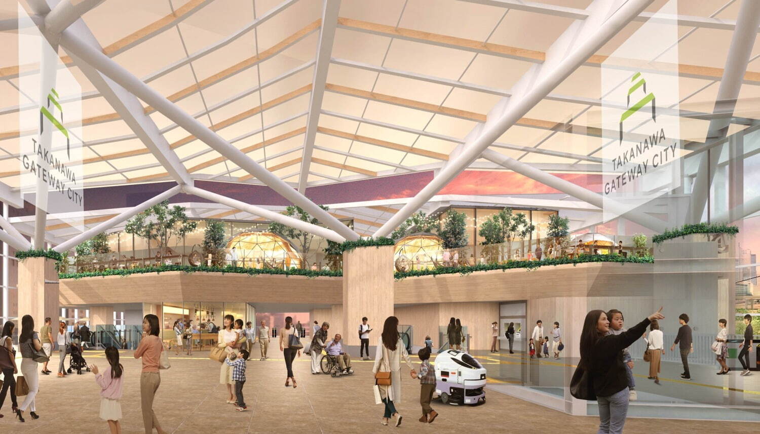 「高輪ゲートウェイシティ」高輪ゲートウェイ駅～泉岳寺駅直結の再開発、商業施設 ニュウマン高輪やホテル｜写真4