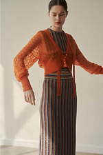 タン 2019年秋冬コレクション - ニットの上で溶け合う、温もり溢れるカラー｜写真25