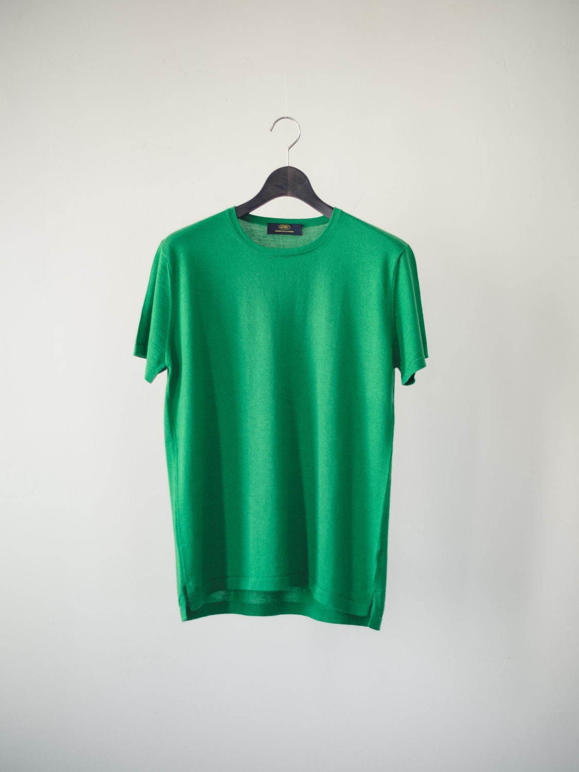 モンゴリアン・カシミアブランド「ゴビ」のTシャツ、最高級カシミヤを使った極上の肌触り｜写真7