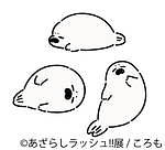アザラシの合同写真＆イラスト展「あざらしラッシュ!!展」名古屋・静岡で、グッズ販売も｜写真36