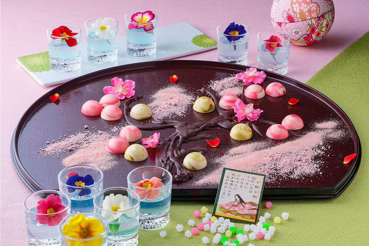 「百人一首スイーツビュッフェ＆カクテル」