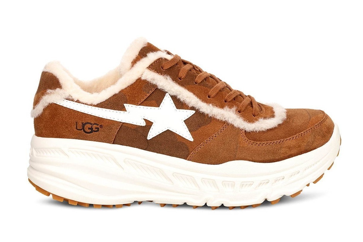 UGG×ベイプ“80'sヒップホップ”から着想を得たスエードスニーカー＆サンダル 