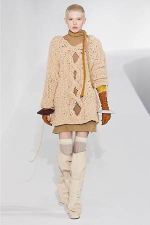 アクネ ストゥディオズ 19年秋冬ウィメンズコレクション - 破壊的な視点で再解釈したワードローブ｜写真3