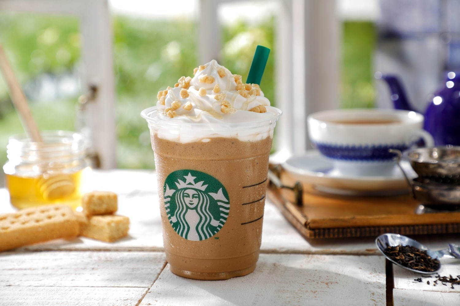 スターバックス(Starbucks Coffee) ロイヤル ミルクティー フラペチーノ｜写真1