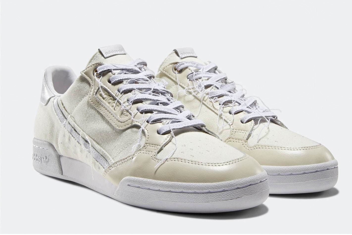 アディダス オリジナルスの新スニーカー“フリンジ”の様に揺れる靴紐つき、グラミー賞歌手とコラボ