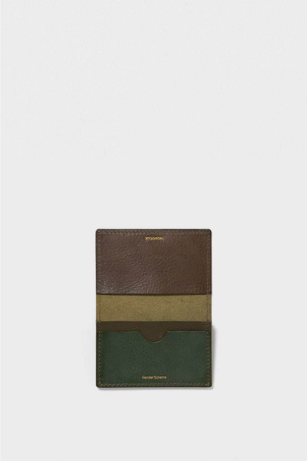 Hender Scheme 名刺入れ　カードケース　グリーン 楽天市場】エンダースキーマ Hender Scheme マルチレイヤード