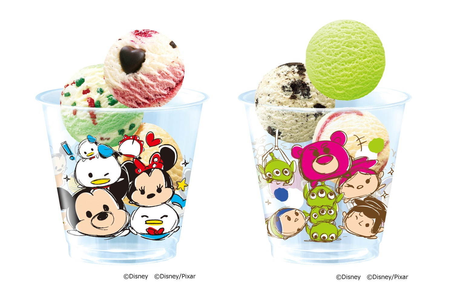 サーティワン アイスクリーム(31 ICE CREAM) ディズニー ツムツム｜写真1