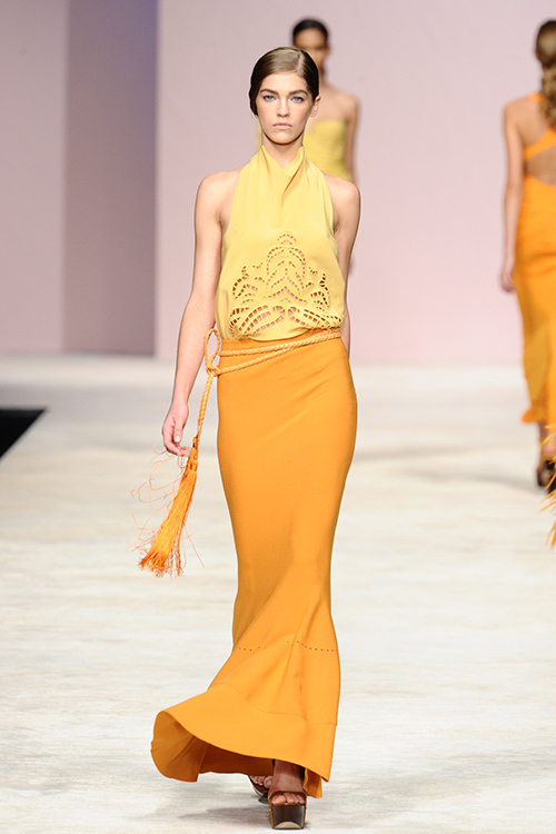 エルマンノ シェルヴィーノ(ERMANNO SCERVINO) 2013年春夏ウィメンズコレクション シルエット - 写真14