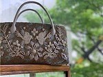 ケイタマルヤマ☆麻の葉柄の利休バッグ ケイタマルヤマ☆麻の葉柄の利休バッグ - メルカリ