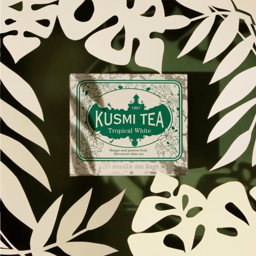 クスミティーの新紅茶「トロピカル ホワイト」とろけるマンゴー＆パッションフルーツが香る｜写真3