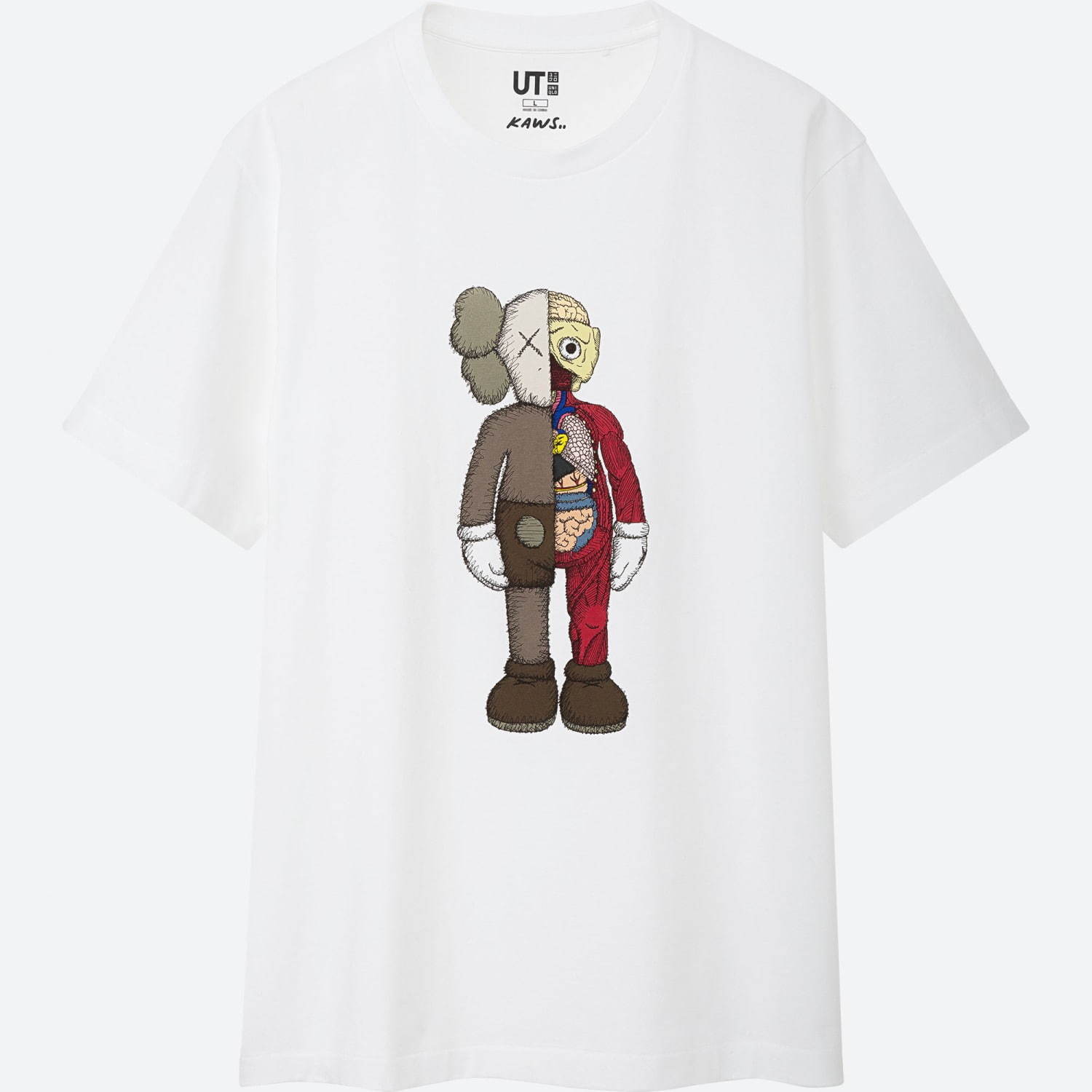 ☆新品未使用☆UNIQLO ×KAWS UT ユニクロ×カウズ コラボ L ②