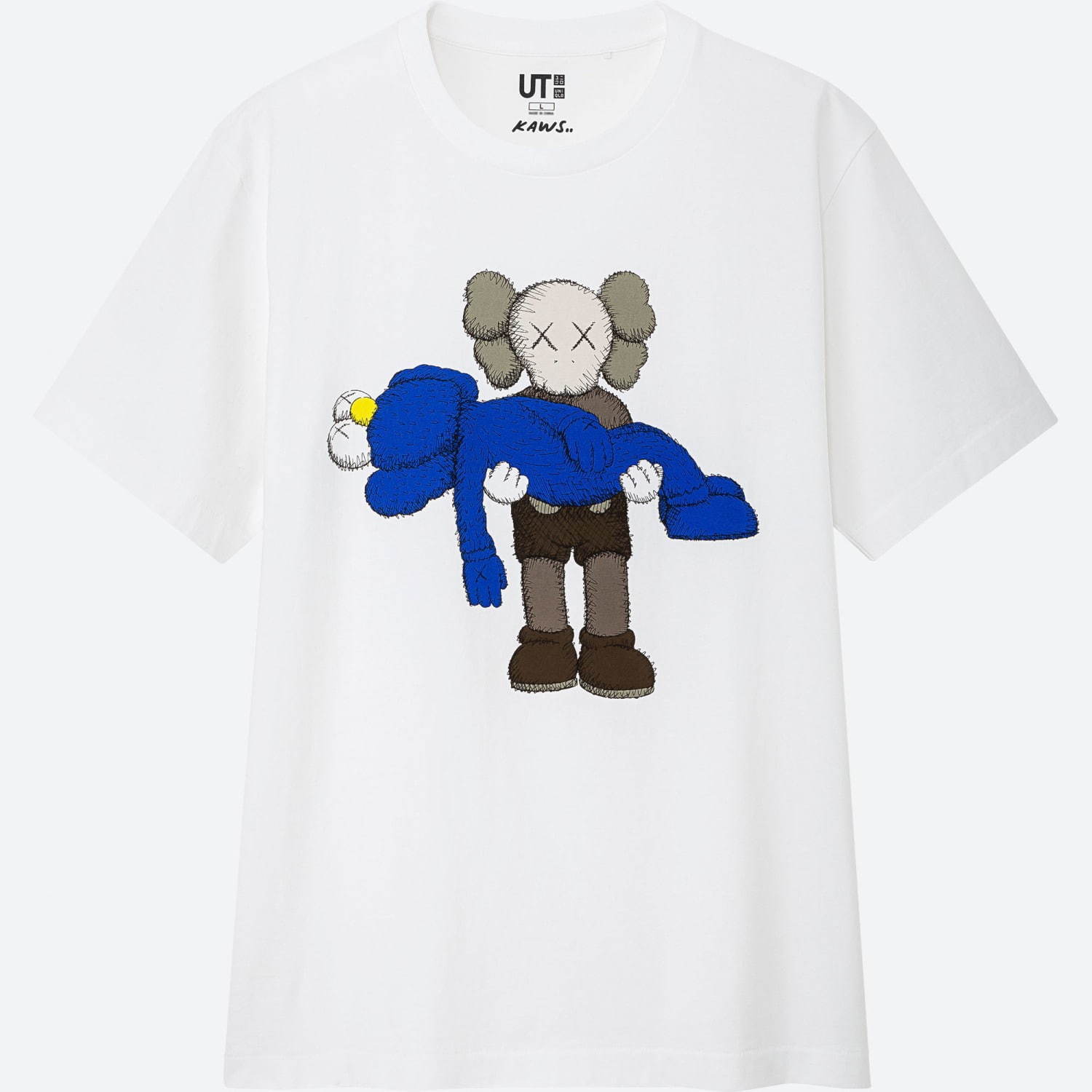 【新品】UNIQLO 3枚  KAWS コラボ L