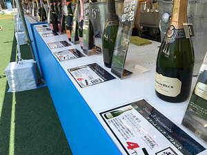 スパークリングワインをハシゴで楽しむ街フェスが福岡で、鮮やかな“ブルー”のワインなど約80種類|写真2