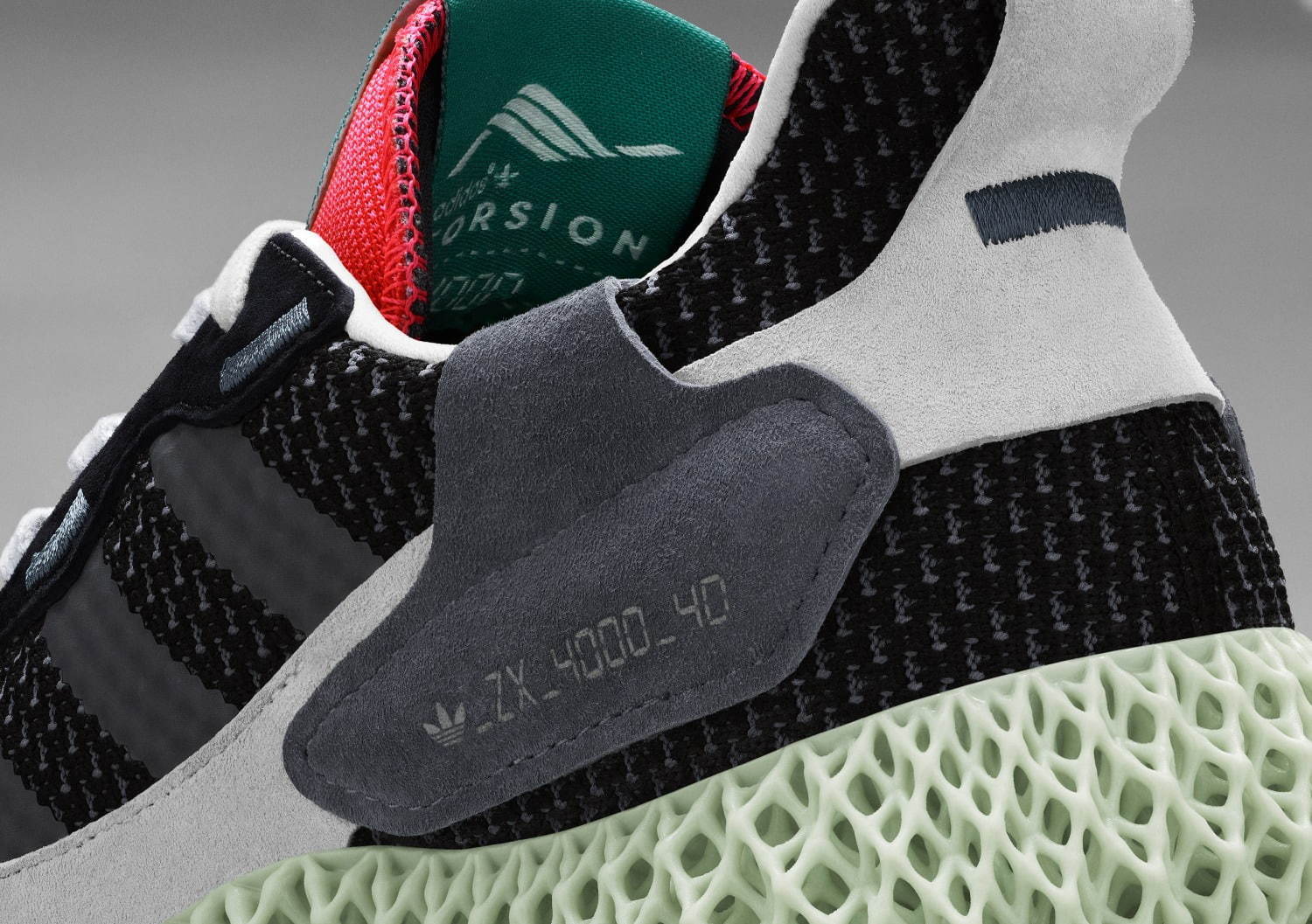 アディダス オリジナルス「ZX 4000 4D」に新色、次世代ソールADIDAS 4D ...