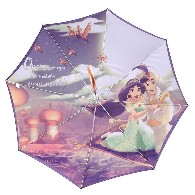 アラジン / トイ・ストーリー / くまのプーさんの傘、開くと内側にディズニーキャラクターが｜写真3