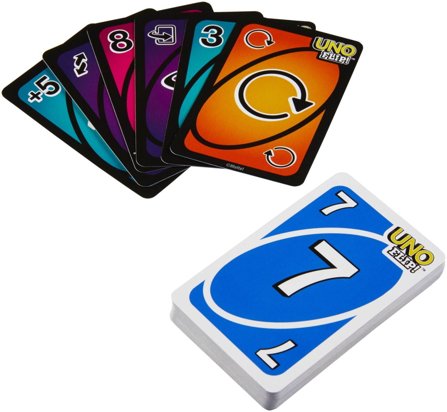 カードゲーム Uno から 表裏 で2面性ルールをもつ Uno Flip ウノ フリップ 新登場 ファッションプレス